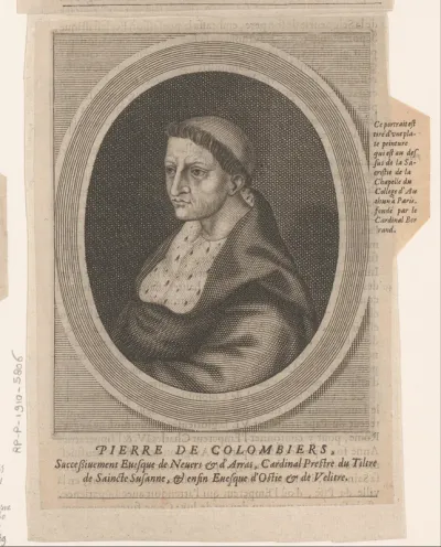 Portret van Pierre Bertrand de Colombier