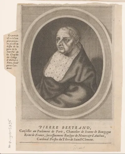 Portret van Pierre Bertrand