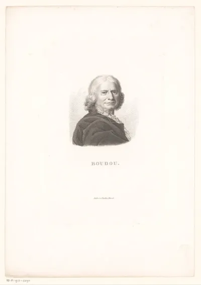 Portret van Pierre Boudou