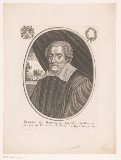 Portret van Pierre Broussel op 74-jarige leeftijd