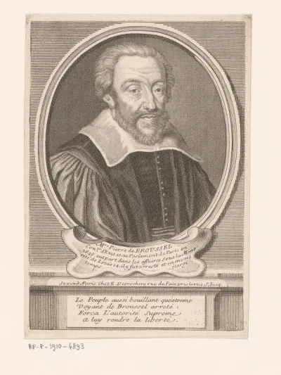 Portret van Pierre Broussel