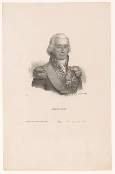 Portret van Pierre César Charles de Sercey