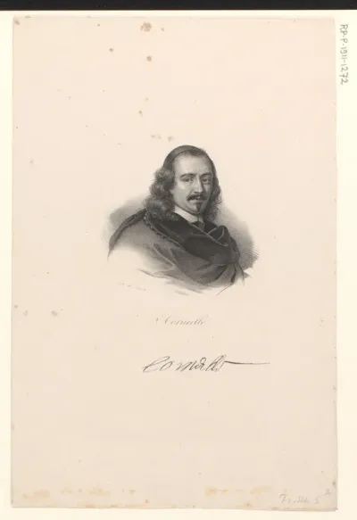 Portret van Pierre Corneille