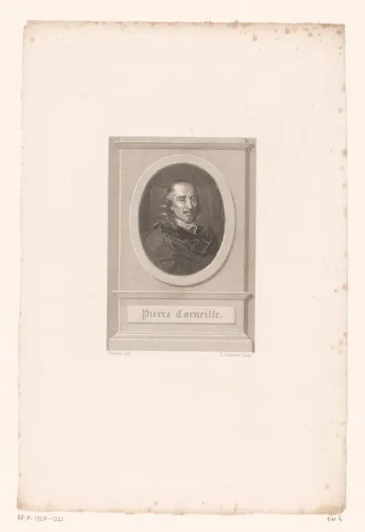 Portret van Pierre Corneille