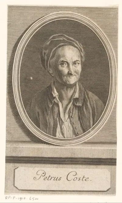 Portret van Pierre Coste