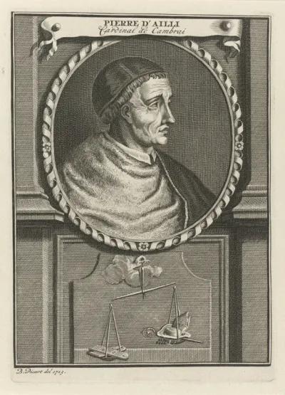 Portret van Pierre d'Ailly