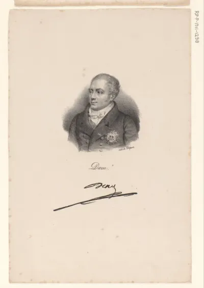 Portret van Pierre Daru