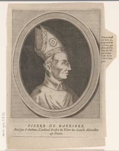 Portret van Pierre de Barrière