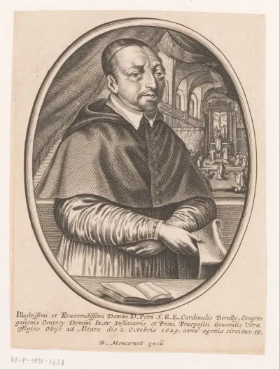 Portret van Pierre de Bérulle