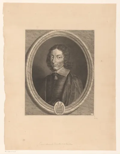 Portret van Pierre de Cambout de Coislin