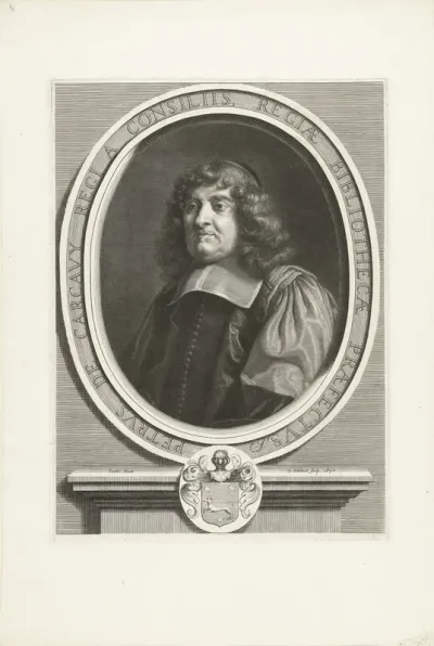Portret van Pierre de Carcavy