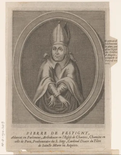 Portret van Pierre de Fétigny