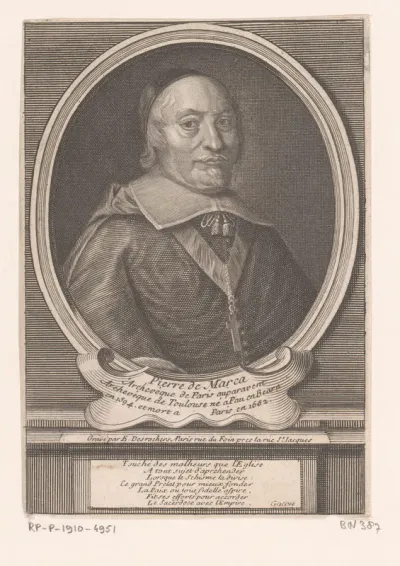 Portret van Pierre de Marca