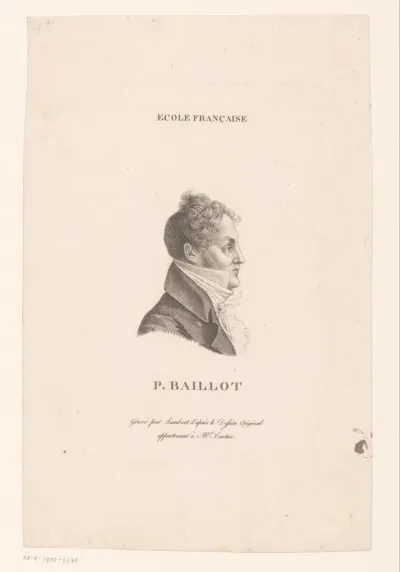 Portret van Pierre de Sales Baillot
