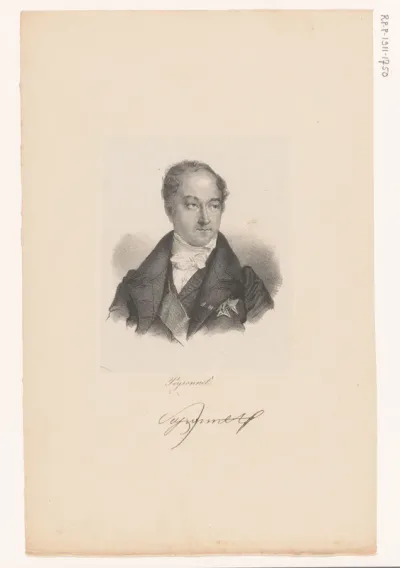 Portret van Pierre-Denis de Peyronnet