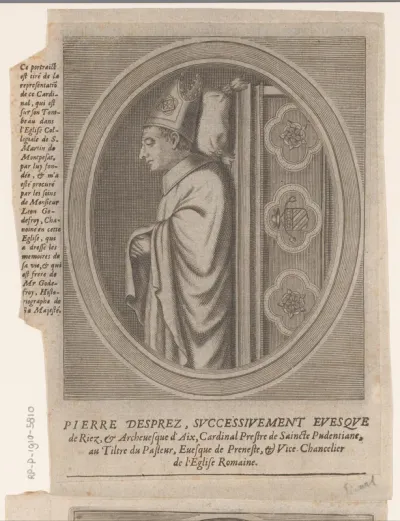 Portret van Pierre Desprez