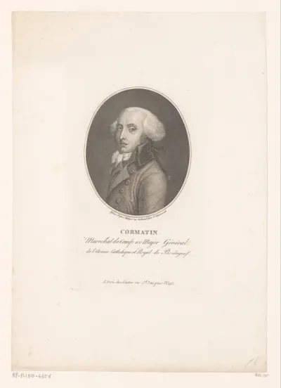 Portret van Pierre Dezoteux de Cormatin