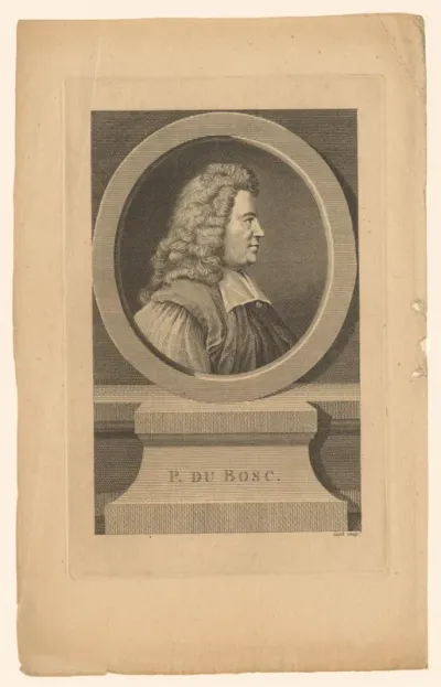 Portret van Pierre du Bosc