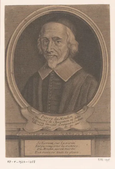 Portret van Pierre du Moulin