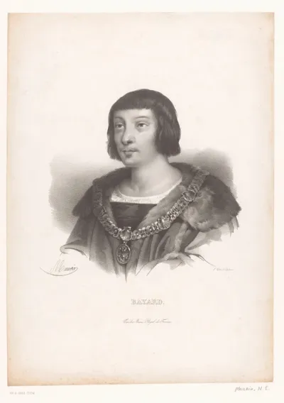 Portret van Pierre du Terrail, heer van Bayard