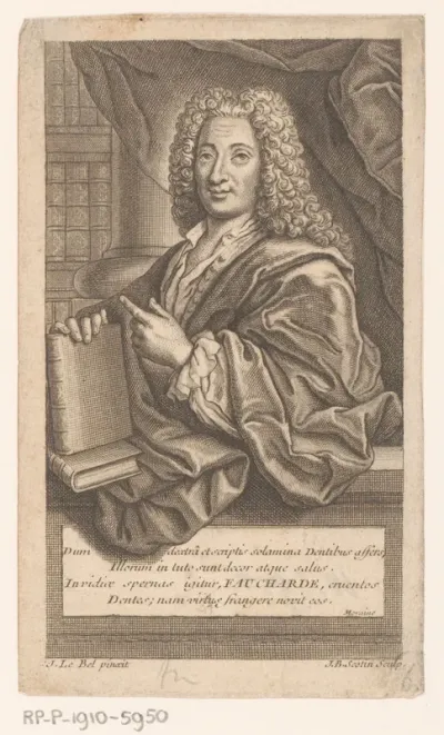Portret van Pierre Fauchard