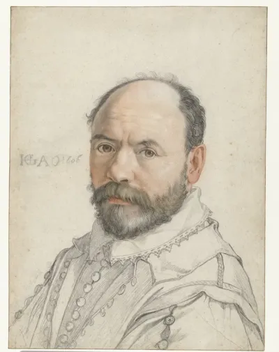 Portret van Pierre Francheville (Francavilla)