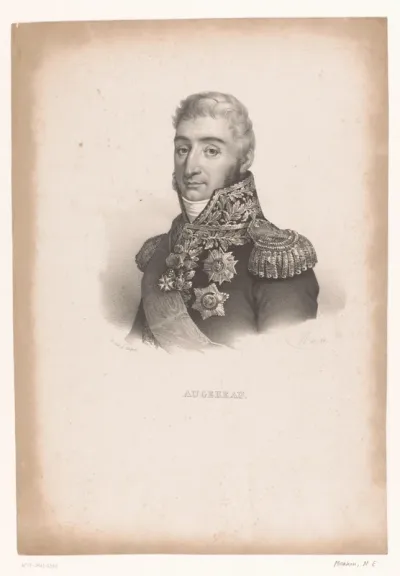Portret van Pierre François Charles Augereau, hertog van Castiglione