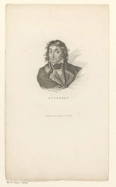 Portret van Pierre François Charles Augereau