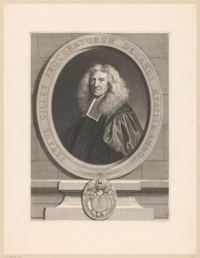 Portret van Pierre Gillet