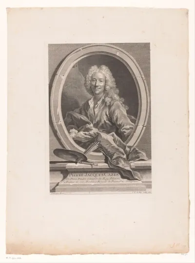 Portret van Pierre-Jacques Cazes