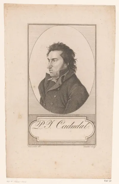Portret van Pierre Jean Cadoudal