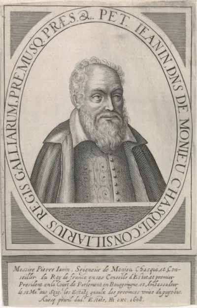 Portret van Pierre Jeannin