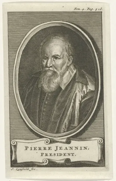Portret van  Pierre Jeannin