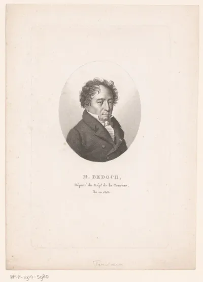 Portret van Pierre Joseph Bédoch