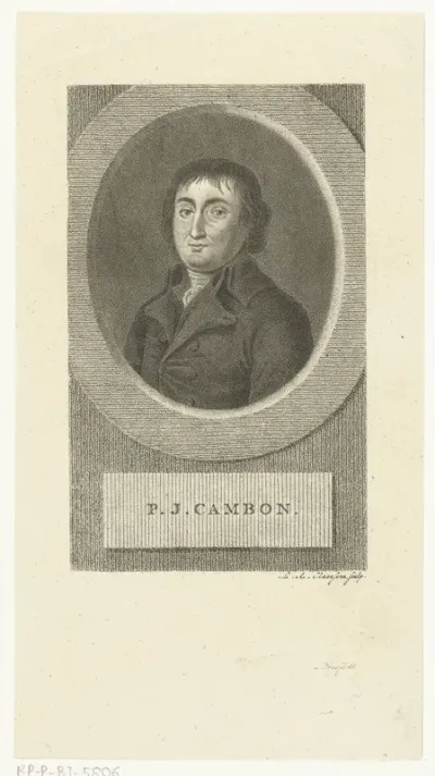 Portret van Pierre Joseph Cambon
