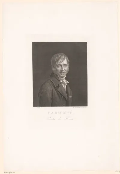 Portret van Pierre Joseph Redouté