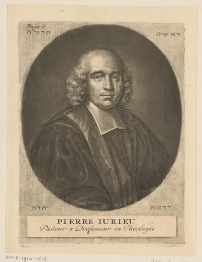 Portret van Pierre Jurieu