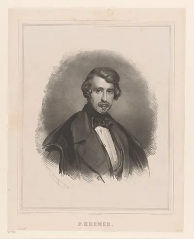Portret van Pierre Kremer