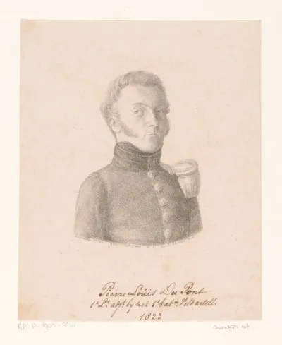 Portret van Pierre Louis Du Pont