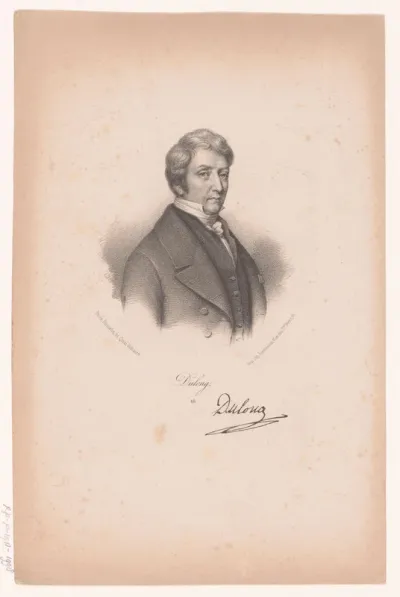 Portret van Pierre Louis Dulong