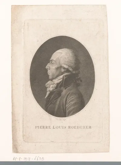 Portret van Pierre-Louis Roederer