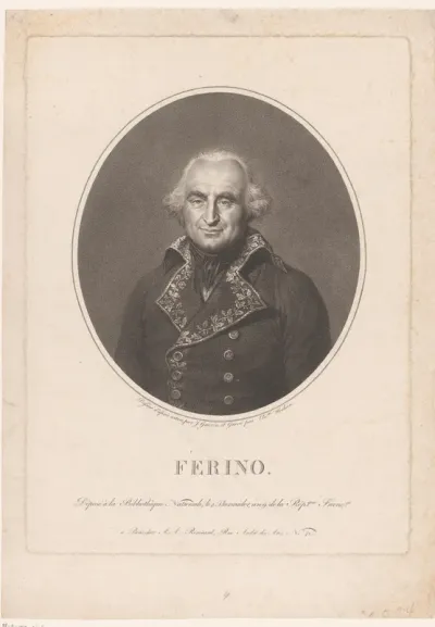 Portret van Pierre Marie Barthélemy Ferino