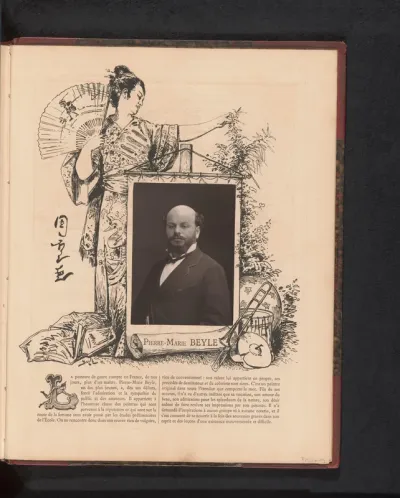 Portret van Pierre-Marie Beyle