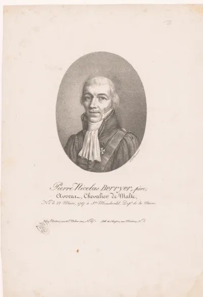 Portret van Pierre-Nicolas Berryer