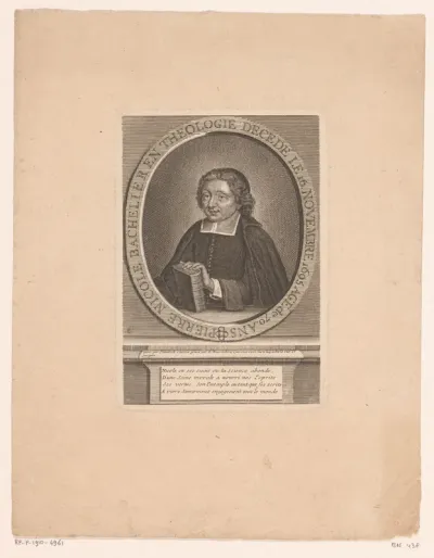 Portret van Pierre Nicole