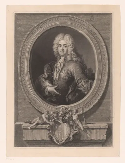Portret van Pierre-Nolasque Couvay op 39-jarige leeftijd