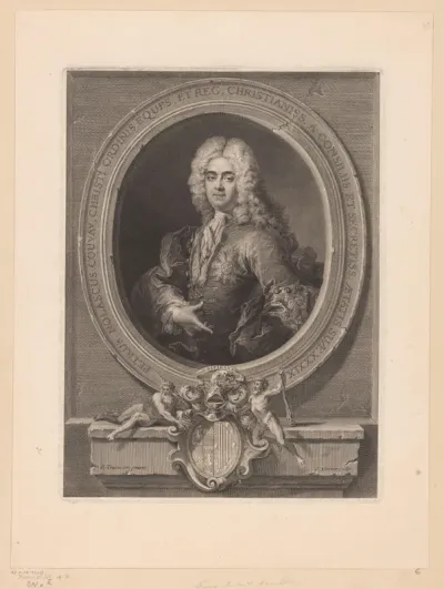 Portret van Pierre-Nolasque Couvay op 39-jarige leeftijd