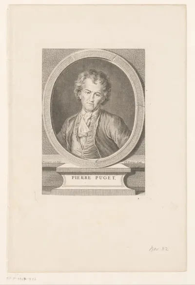 Portret van Pierre Paul Puget