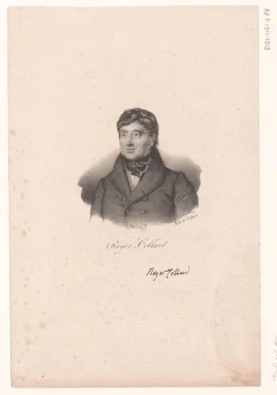 Portret van Pierre-Paul Royer-Collard