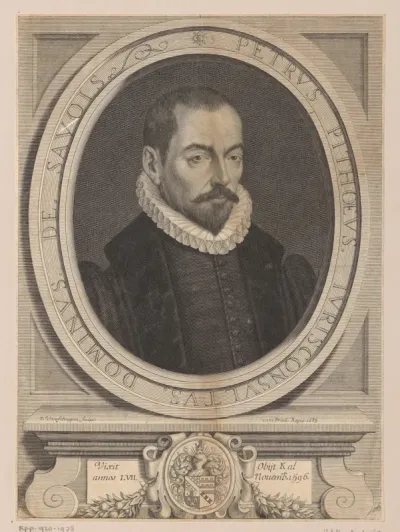 Portret van Pierre Pithou